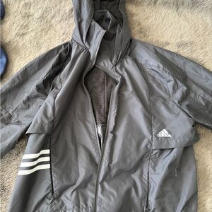 Adidas black glam on  Hooded Jacket